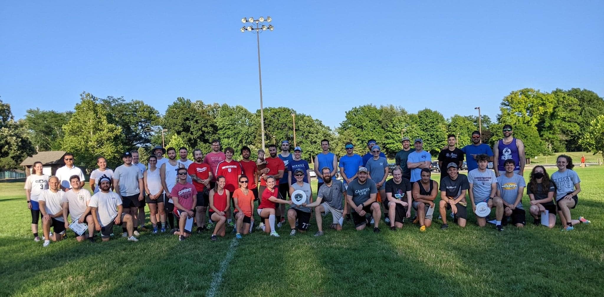 NWI Ultimate community group photo.